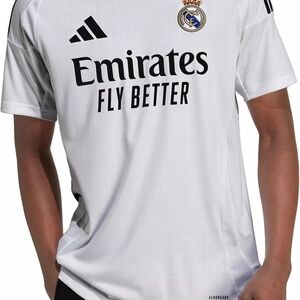 NWT Adidas Real Madrid White Soccer Jersey